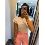 Blusa laço rosa bebê