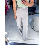 Calça alfaiataria íris cinza claro