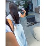 Blusa laço azul bebê