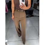 Calça alfaiataria Alícia marrom
