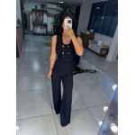 Macacão alfaiataria Zoe preto