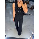 Macacão alfaiataria Zoe preto