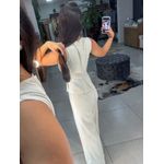 Macacão alfaiataria Zoe areia