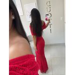 Vestido Débora vermelho