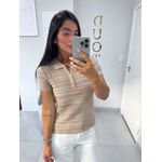 Polo Tricot areia