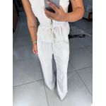 Calça linho branca