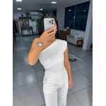 Blusa alfaiataria Laura branca