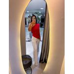 Blusa alfaiataria Laura vermelha