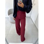 Calça alfaiataria Liza cereja