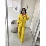 Conjunto Isabel mostarda