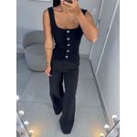 Calça alfaiataria Liza preta