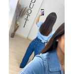 Camisa botões jeans