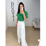 Camisa sarja verde