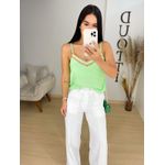 Blusa alcinha verde 