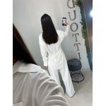 Camisa viscolinho branca