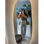 Calça alfaiataria Lauren cinza