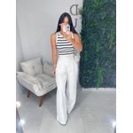 Calça alfaiataria Lauren branca