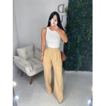 Calça alfaiataria Lauren bege