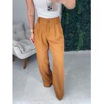 Calça alfaiataria Lauren marrom