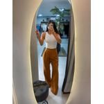 Calça alfaiataria Lauren marrom