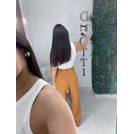 Calça alfaiataria Lauren marrom