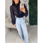 Cropped laise Anastácia preto
