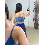Conjunto viscolinho azul 