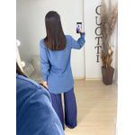 Conjunto viscolinho azul 