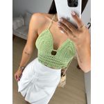 Cropped Joana verde