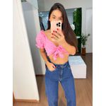 Cropped laise rosa