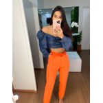 Cropped jeans manga