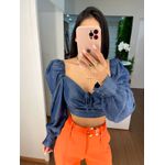 Cropped jeans manga