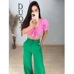 Cropped laise rosa