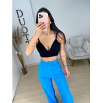 Cropped preto brim