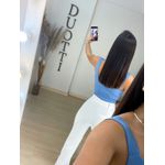 Cropped Paula azul