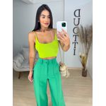 Cropped Luiza verde
