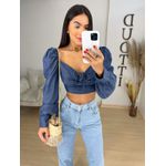 Cropped jeans manga