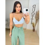 Cropped Betânia azul