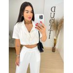 Cropped alfaiataria Lana off