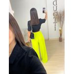 Cropped alfaiataria Lana preto