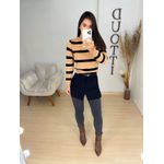 Short saia Ariel preto