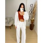 Cardigan Tricot branco