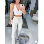 Wide leg off white