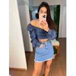 Cropped jeans manga
