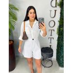 Camisa viscolinho branca