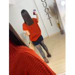 Colete Tricot caramelo
