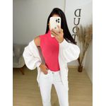 Cardigan Tricot branco