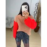 Short couro preto