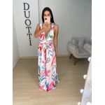 Vestido multiformas floral