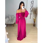 Vestido Atena fúcsia